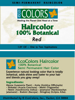 EcoColors 100% Botanical Hair Color